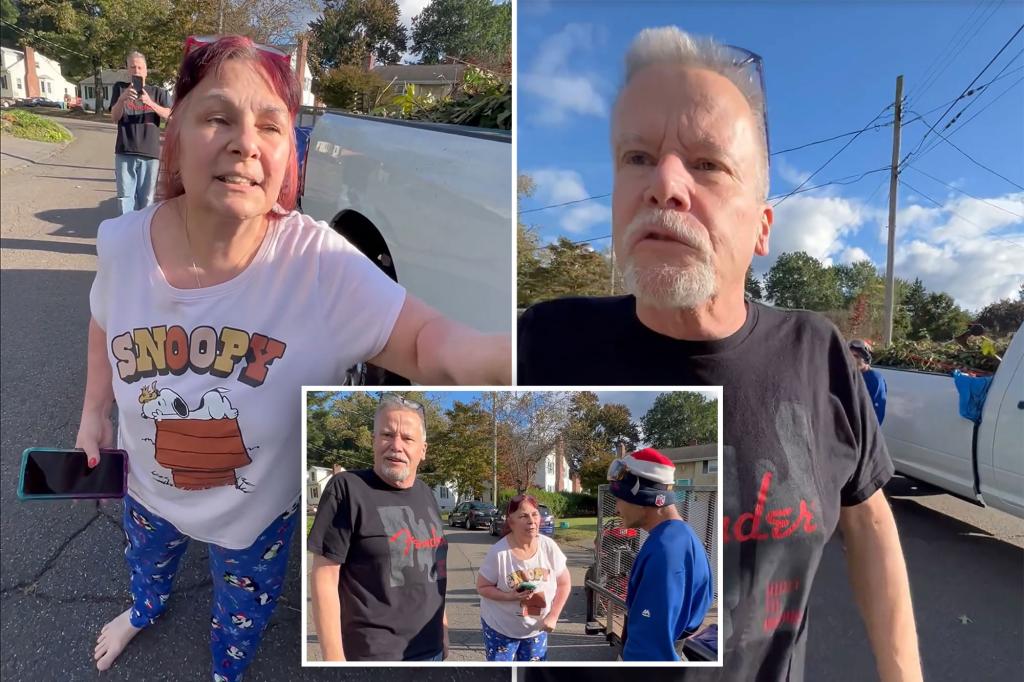 Connecticut couple berate Puerto Rican landscapers, accuse them of being illegal immigrants: video