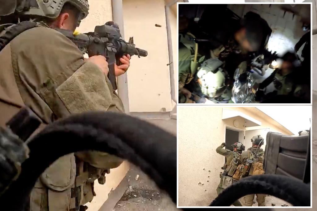 Dramatic video captures Israeli naval commandos retaking Gaza border post