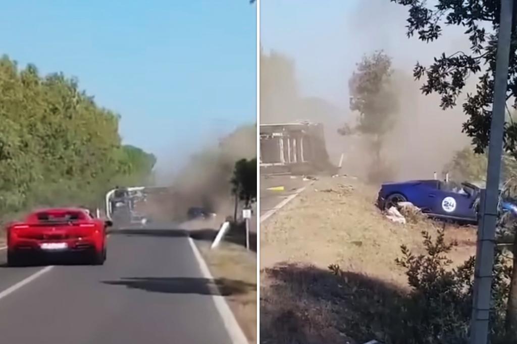 Ferrari slams into Lamborghini, killing couple during Italian supercar tour