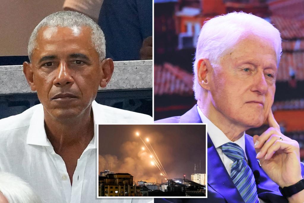 Finally! Obama, Bill Clinton break days-long silence on Israel war