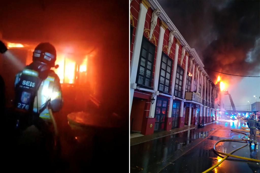 Fire at nightclub hosting several birthday parties kills at least 13 in Spain