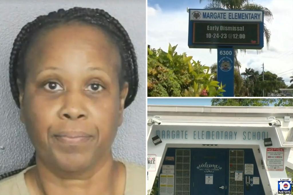 Florida teacher arrested after slamming kindergartner on the ground for throwing piece of paper