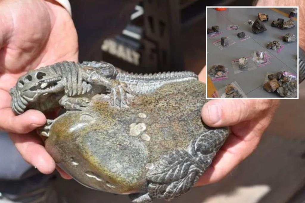 Four charged with selling $1M worth of dinosaur bones to China, causing $3M in damages