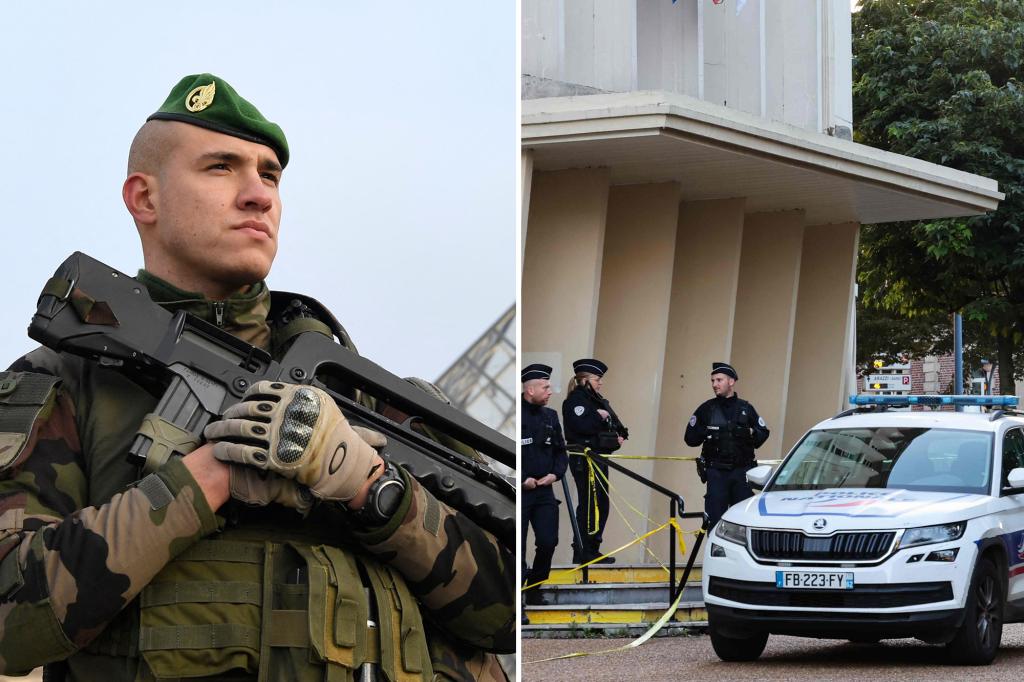 France deploys 7,000 troops after The Louvre, Versailles get bomb threats, teacher stabbed in ‘Islamist terror’