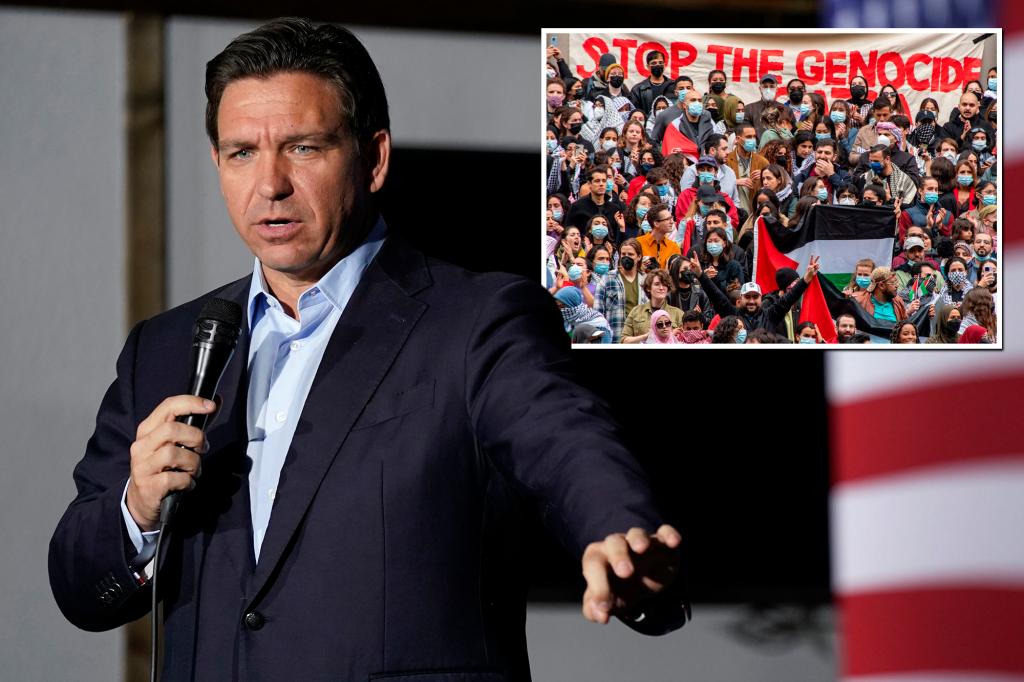 Gov. DeSantis orders first ban in US on pro-Palestinian student group accused of ‘harmful support’ of terrorists