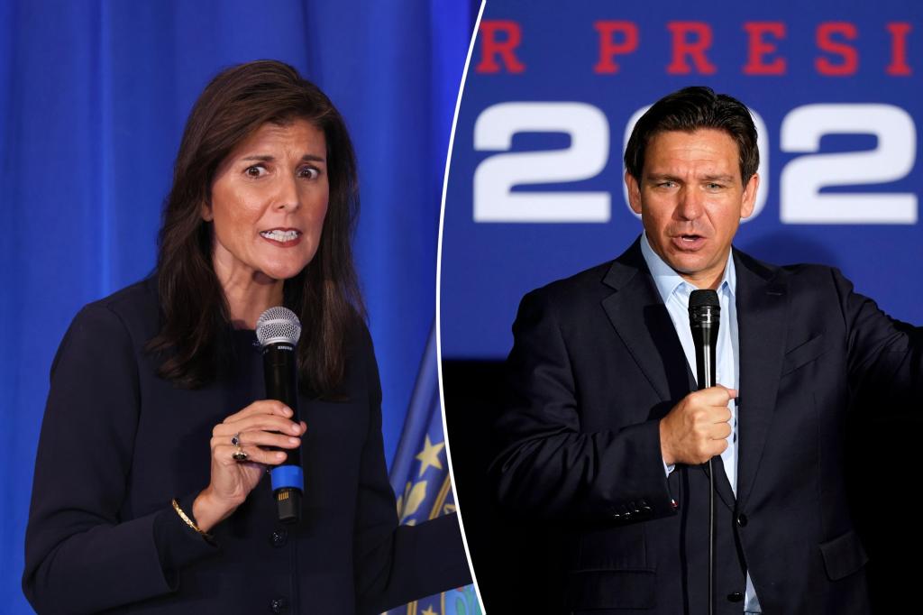 Haley pulls dead even with DeSantis — but Trump still crushes the GOP presidential field: poll