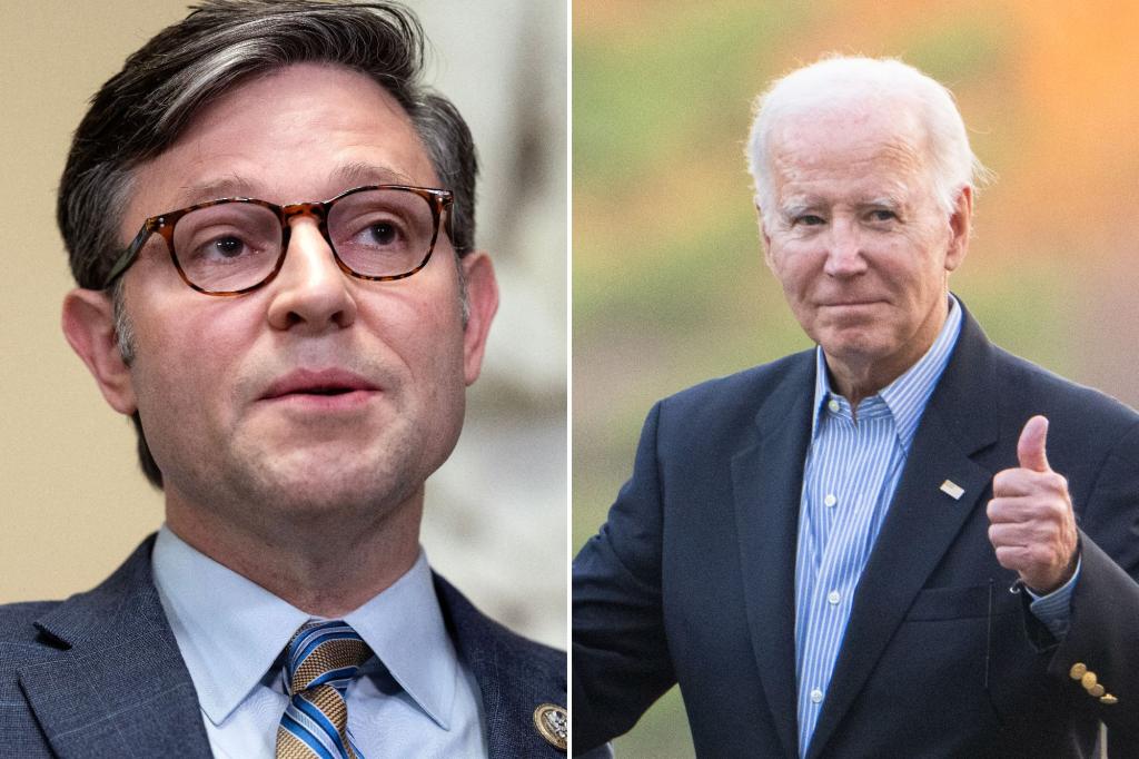 House Speaker Mike Johnson aims to pass Israel aid package this week — teeing up showdown with Biden