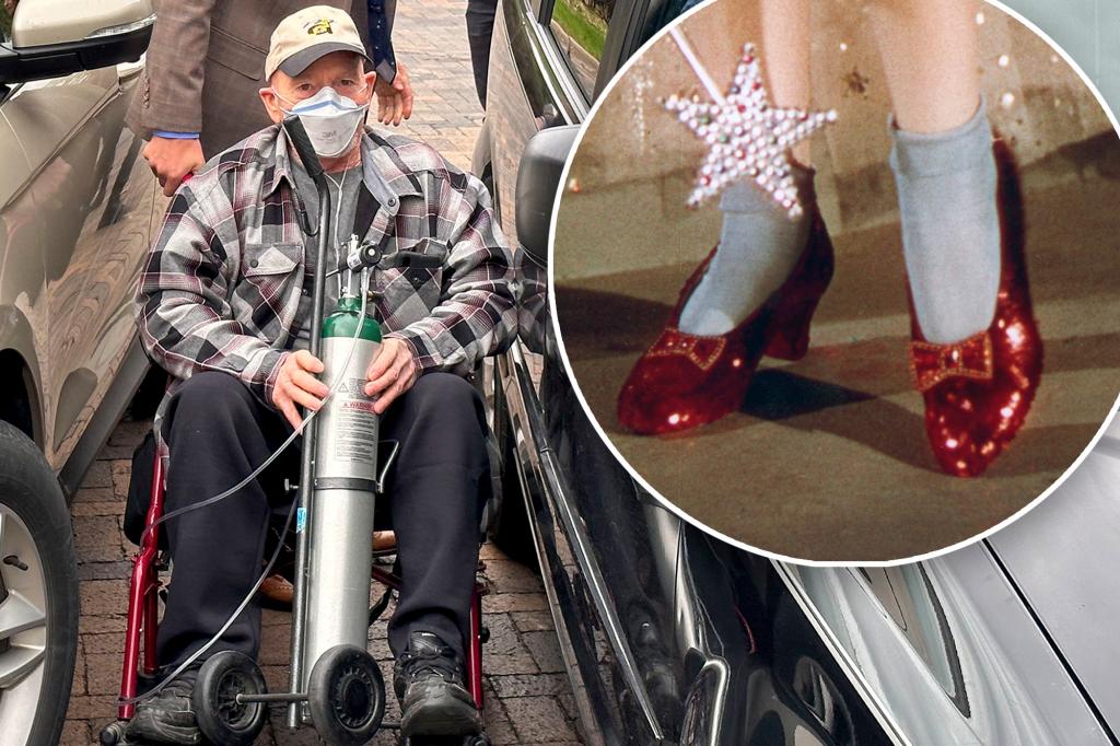 If he only had a brain: Man, 76, confesses to stealing Dorothy’s ruby slippers