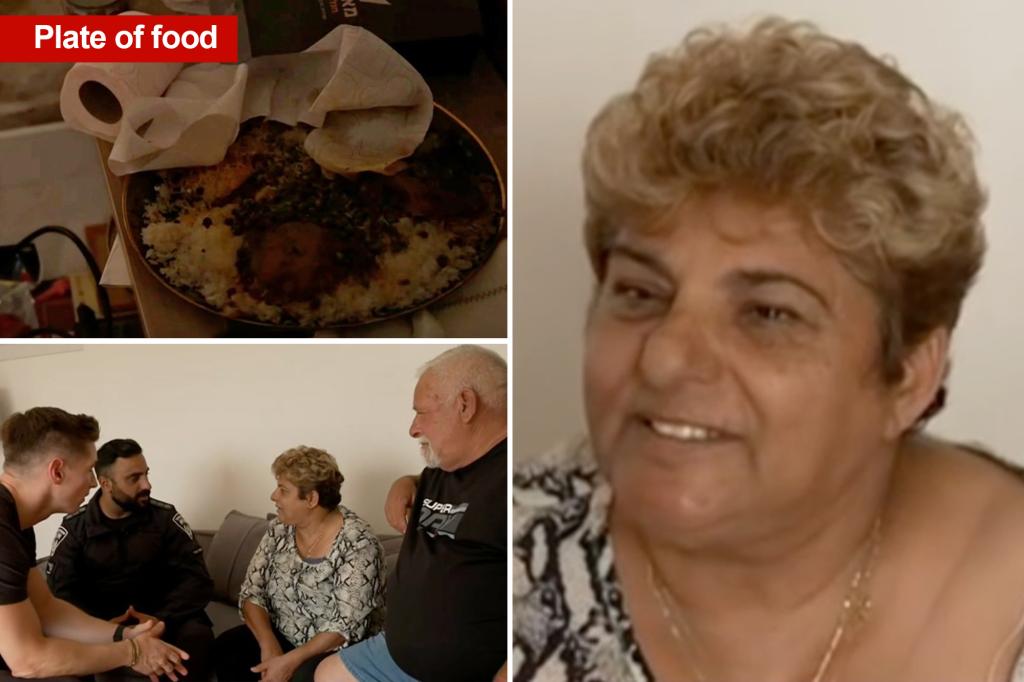Israeli woman who cooked for her Hamas captors saved with help of police-officer son