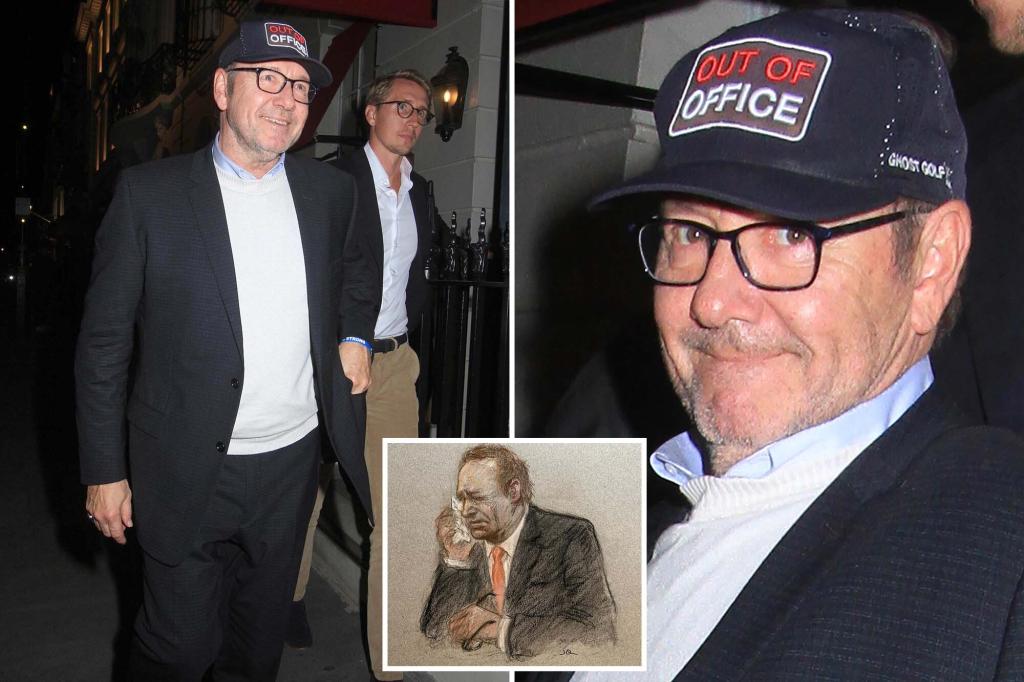 Kevin Spacey seen for first time 48 hours after heart attack scare