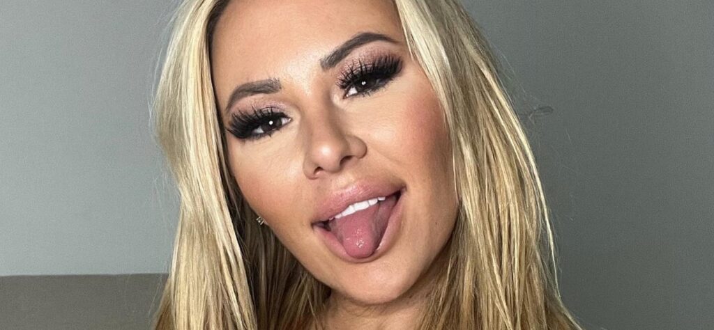 Kindly Myers Almost Has A Wardrobe Malfunction In Her Little Bikini