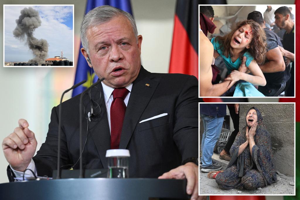 King Abdullah II shuts down talk of allowing Palestinians into Jordan, Egypt as ‘red line’