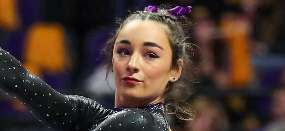 LSU Gymnast Elena Arenas In A Black Bikini Goes ‘Swimmin’ - SCHOOL ...