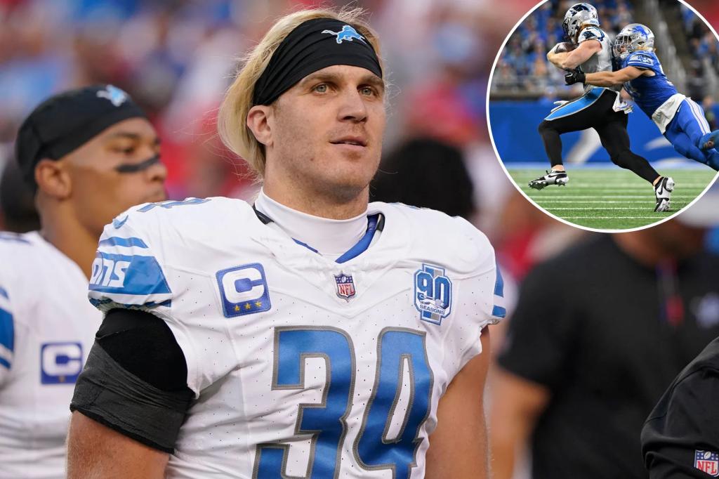 Lions linebacker Alex Anzalone worried about stranded parents’ safety in Israel
