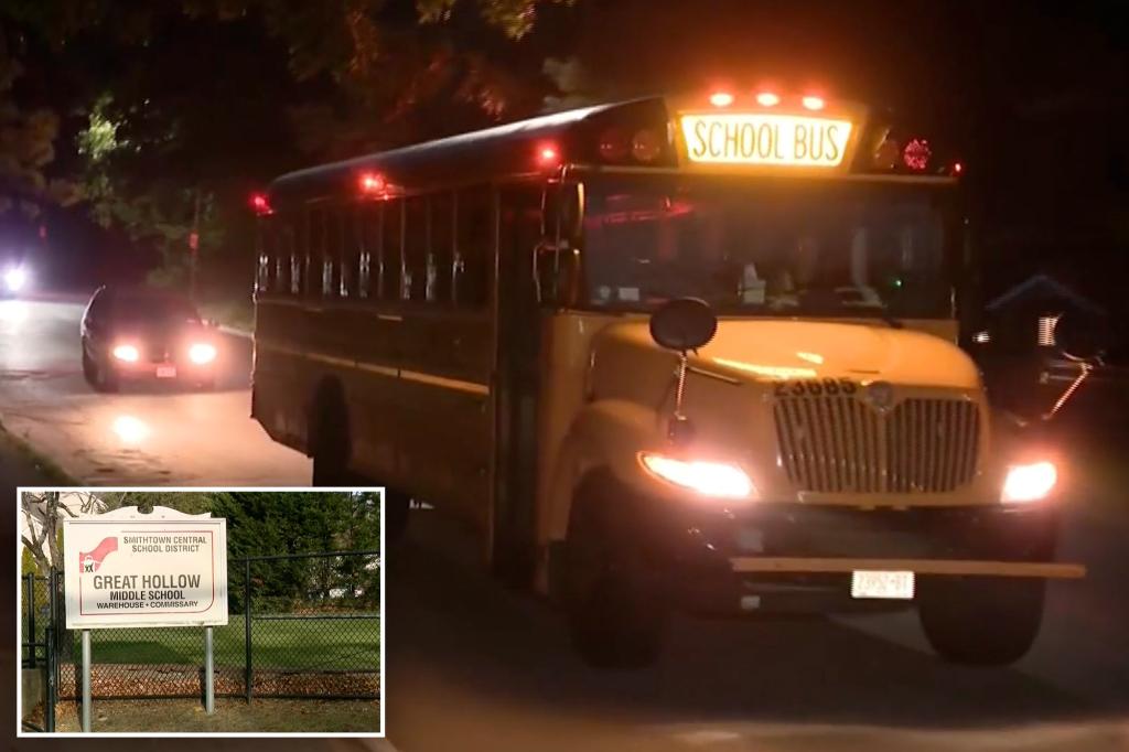 Long Island school bus driver fired for drinking while taking kids home