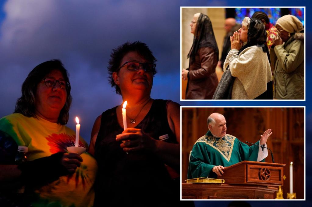 Maine residents come together in prayer for 18 victims of mass shooter Robert Card