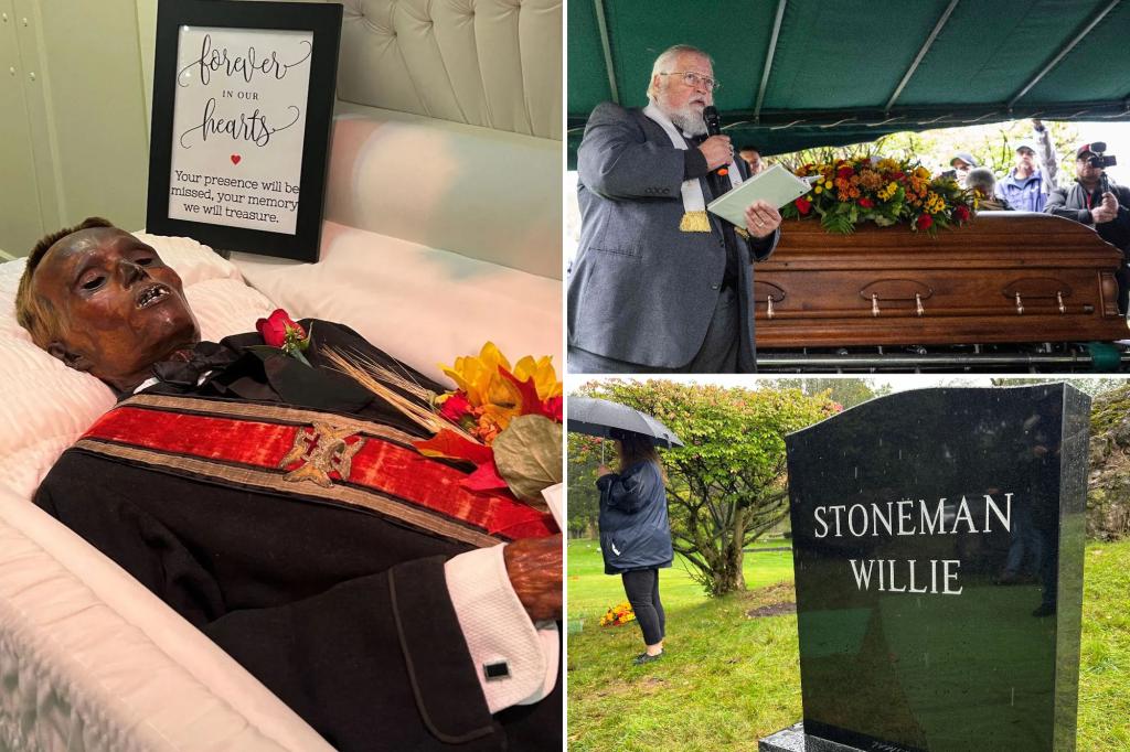 Mummified Pennsylvania man ‘Stoneman Willie’ identified and buried after 128 years on display