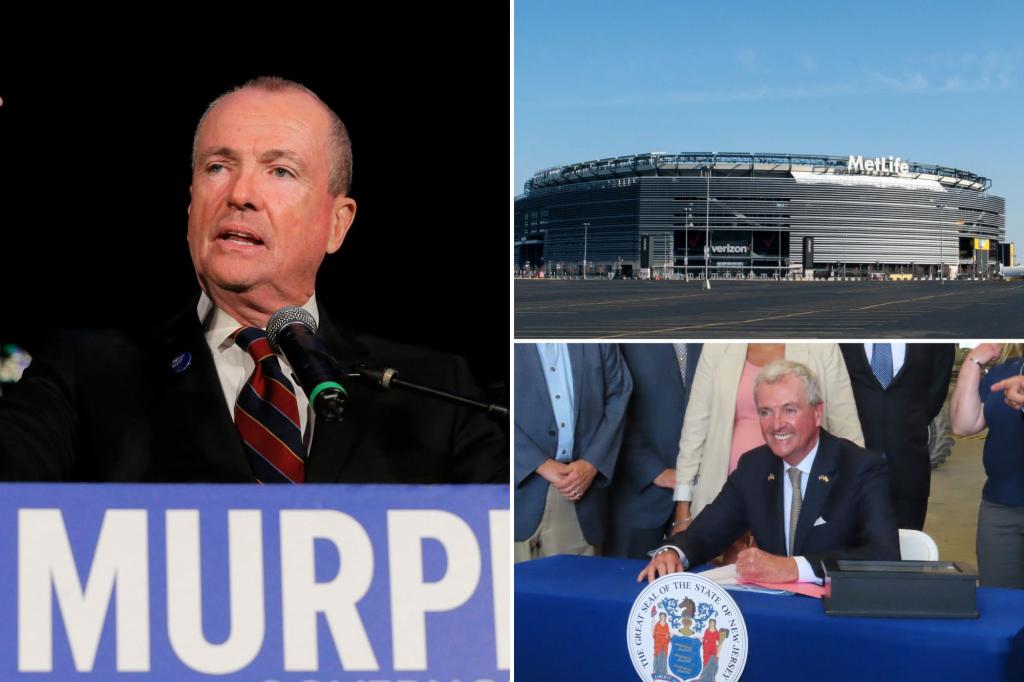 NJ Gov. Phil Murphy accused of using $12K in taxpayer money for food and drinks at MetLife Stadium, expensive pens