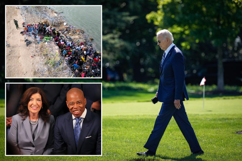 NY in the dark as Biden seeks $13.6B more for migrant crisis, $1.4B for states, cities