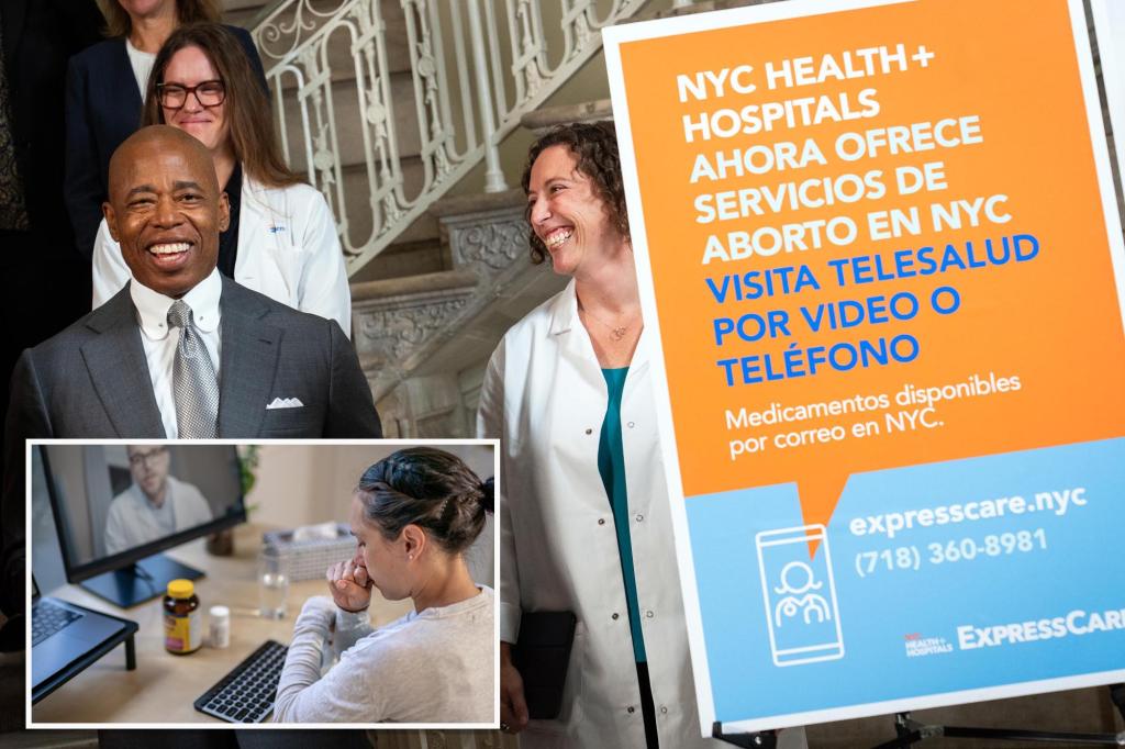 NYC first in US to offer ‘on demand’ abortion kits by phone, virtual appt.