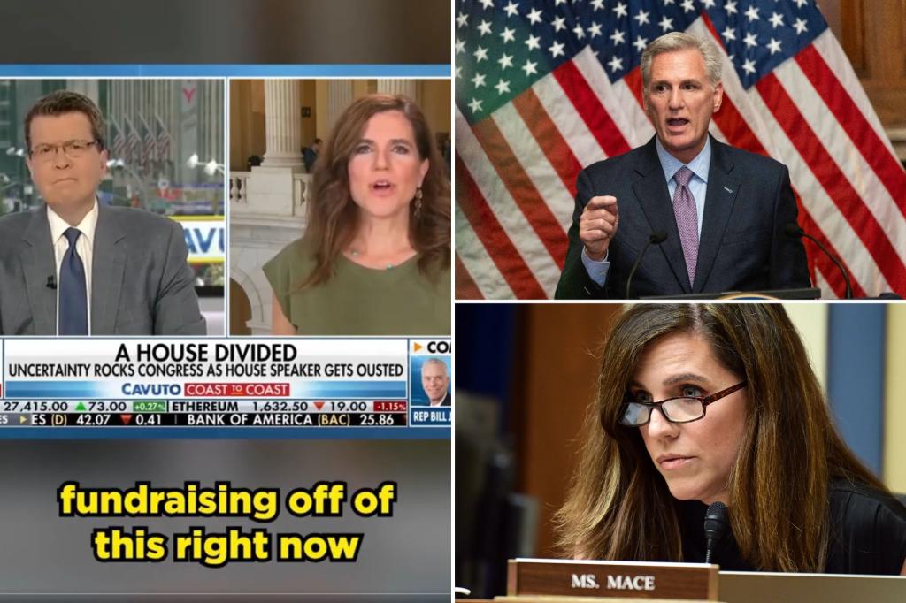 Nancy Mace appears to flout House rules by fundraising off McCarthy’s ouster at Capitol: ‘Not going to be shamed’