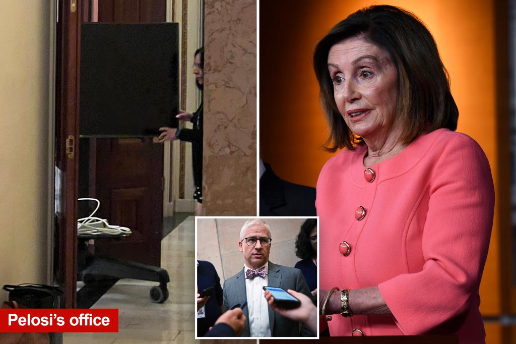 Nancy Pelosi evicted from her private office in the Capitol by interim House speaker