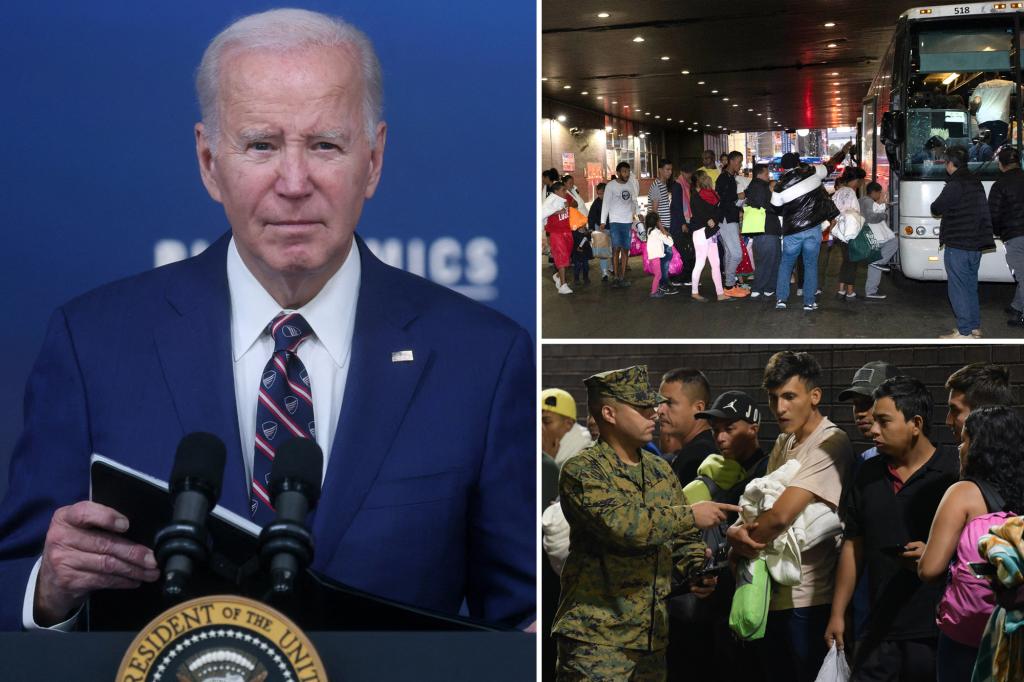 Nearly two-thirds of New Yorkers blame Biden for migrant crisis: poll