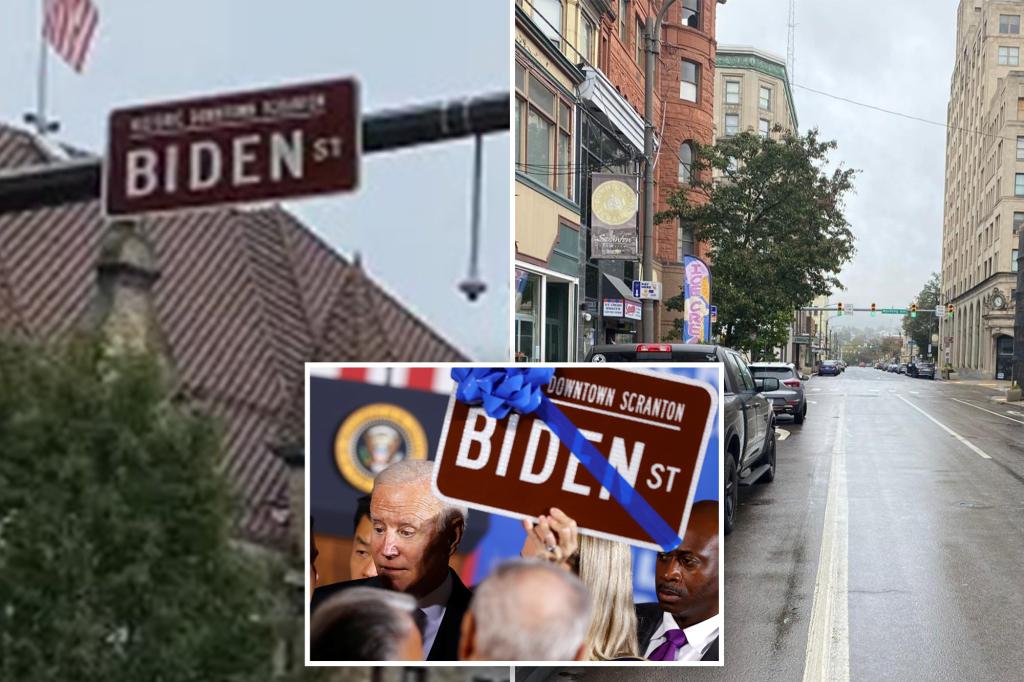 On Biden Street in Scranton, voters are fed up with native son Joe