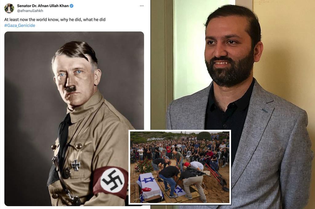 Pakistani senator shares photo of Hitler, saying ‘the world knows why he did what he did’