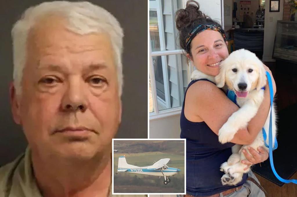 Pilot accused of stalking woman with plane calls alleged victim ‘crazy’