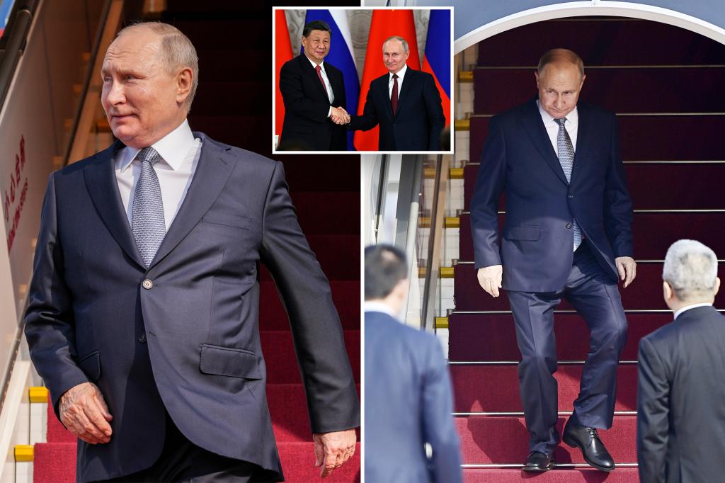 Putin visits ‘dear friend’ Xi in show of no-limits partnership