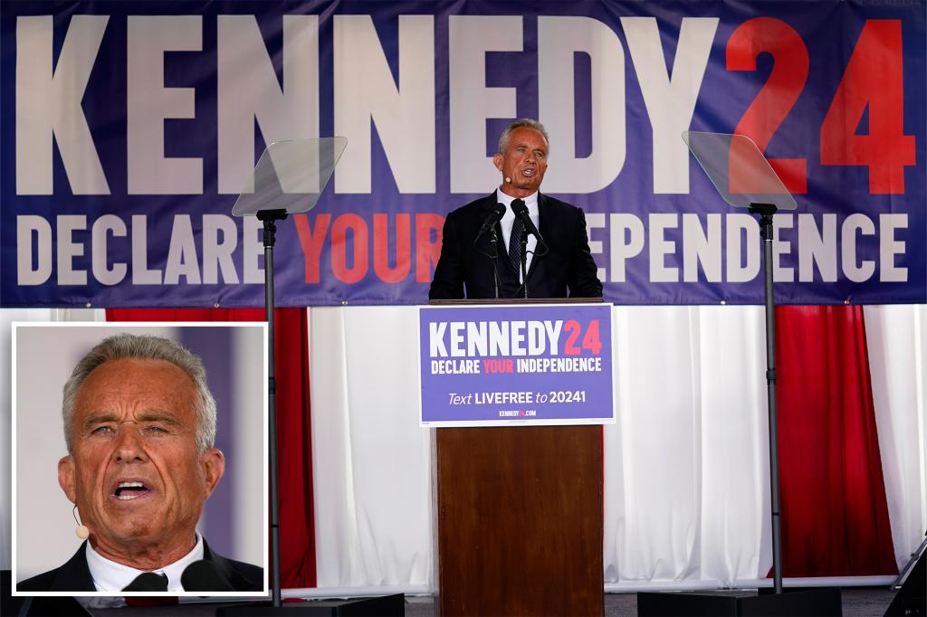 RFK Jr. announces independent presidential run, decries ‘tribal ...