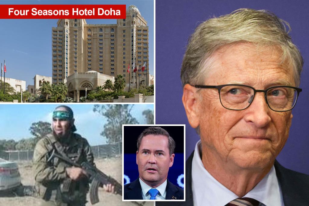 Rep. Mike Waltz demands Bill Gates ban Hamas from Qatar Four Seasons