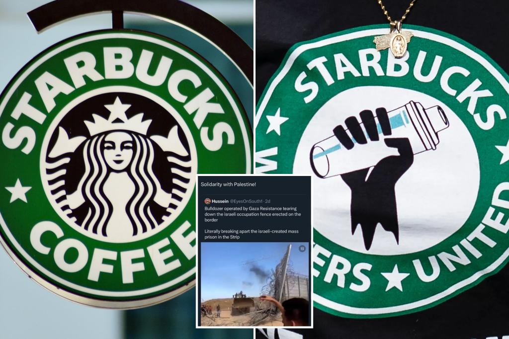 Starbucks, Workers United union sue each other after pro-Palestinian social media post