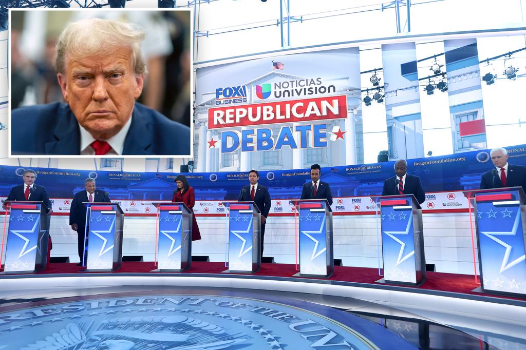 Trump announces South Florida rally to counter third Republican debate