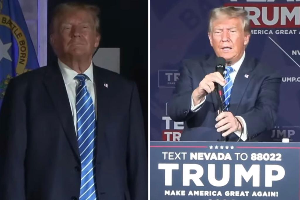 Trump attacks GOP opponents, Biden at Las Vegas campaign event: ‘The gloves are off’
