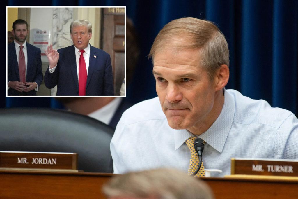 Trump backs Jim Jordan for House speaker: ‘He has my Complete & Total Endorsement!’