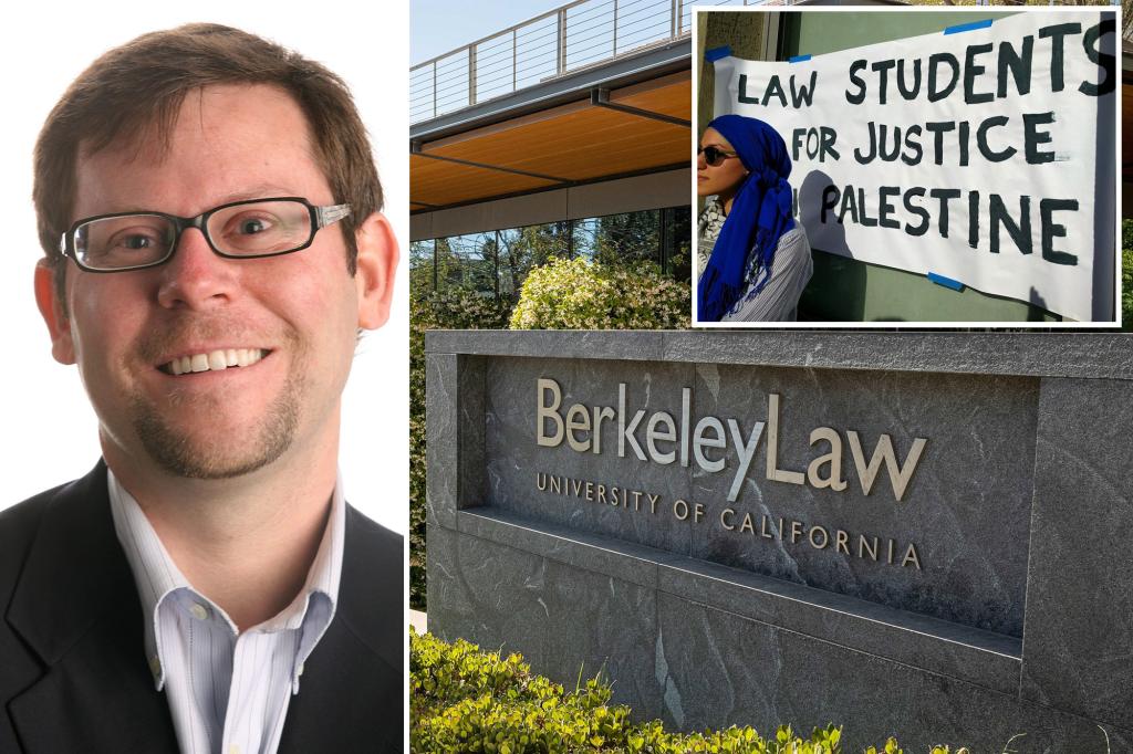 UC Berkeley law professor urges firms to not hire his ‘antisemitic’ students