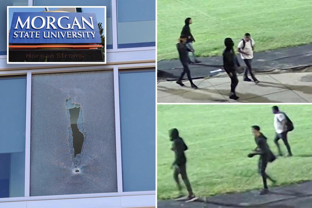 Video shows 4 people sought over mass shooting at Morgan State University’s homecoming week