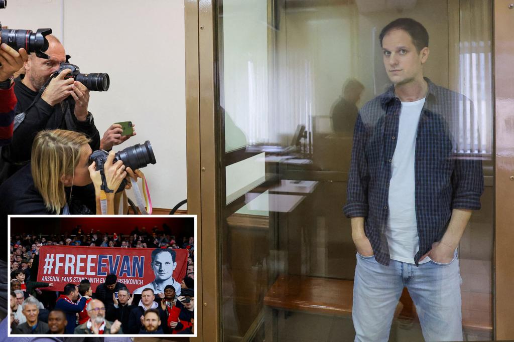 WSJ reporter Evan Gershkovich loses appeal in Russia, will stay in jail until at least end of November