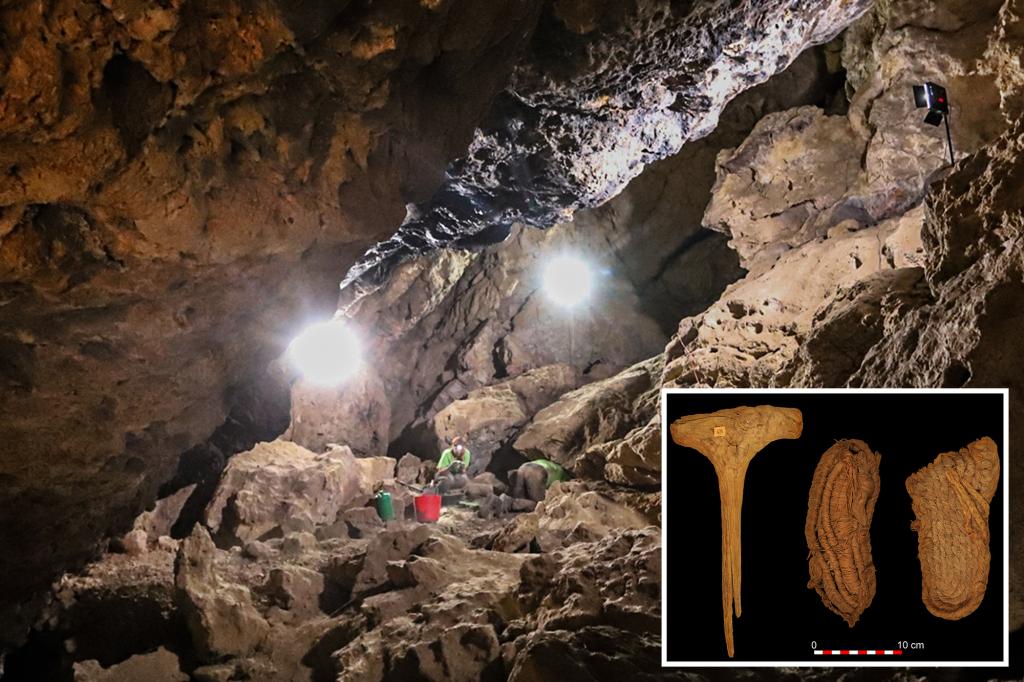 ‘Prehistoric footwear’ dating back more than 6,000 years discovered in Spanish cave