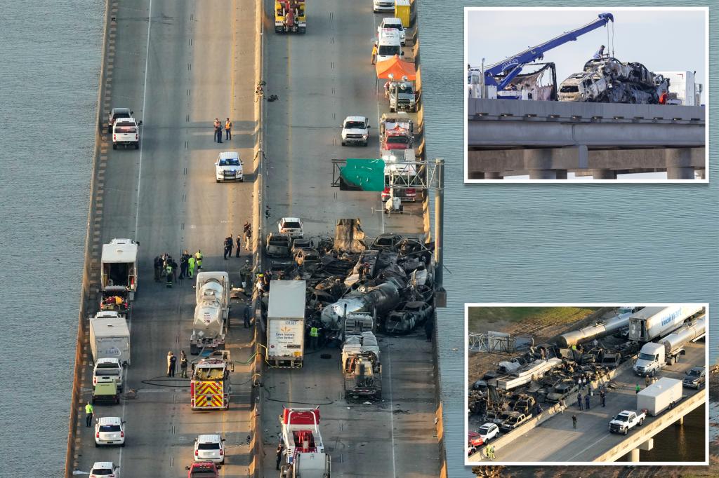‘Super fog’ causes 158-vehicle pile-up with at least 7 dead in south Louisiana: officials