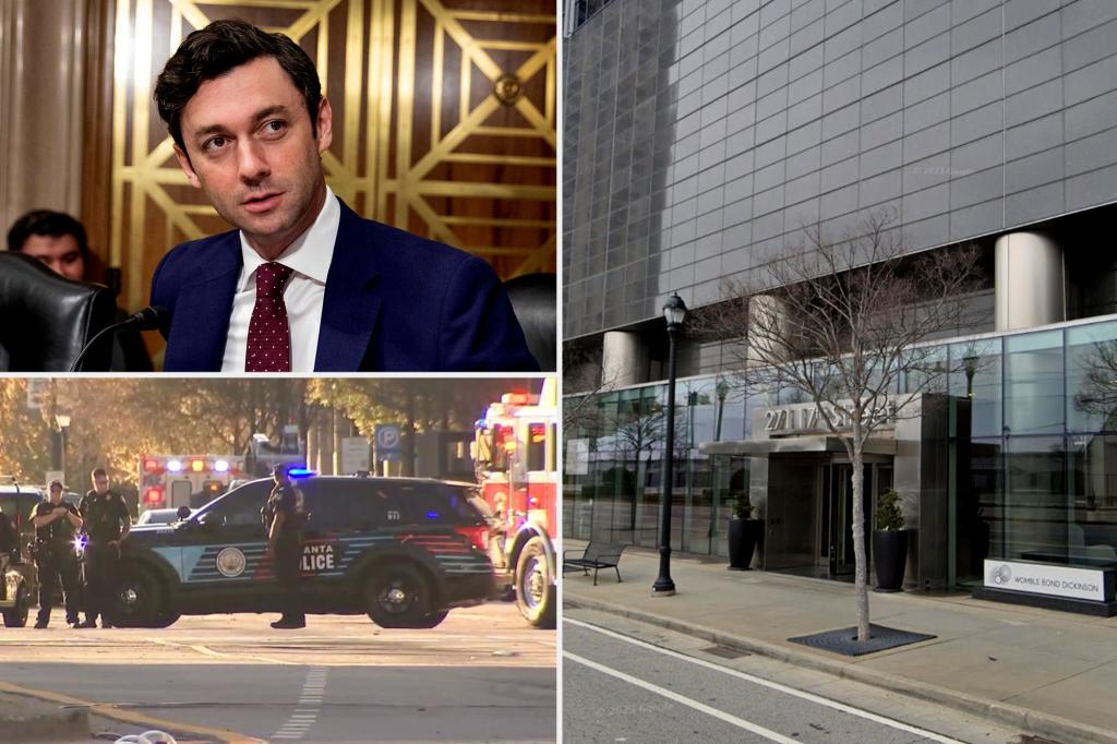 2 seriously injured in electrical fire at Atlanta high-rise housing Sen. Jon Osoff’s office, residences