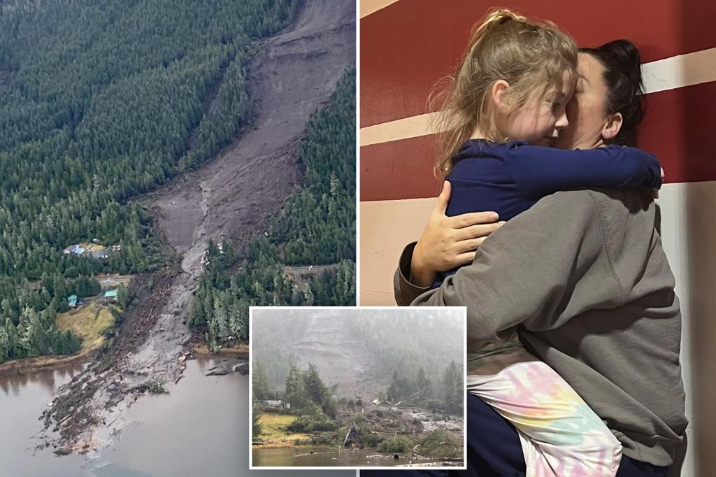 3 dead and 3 missing after landslide rips through remote Alaska fishing community