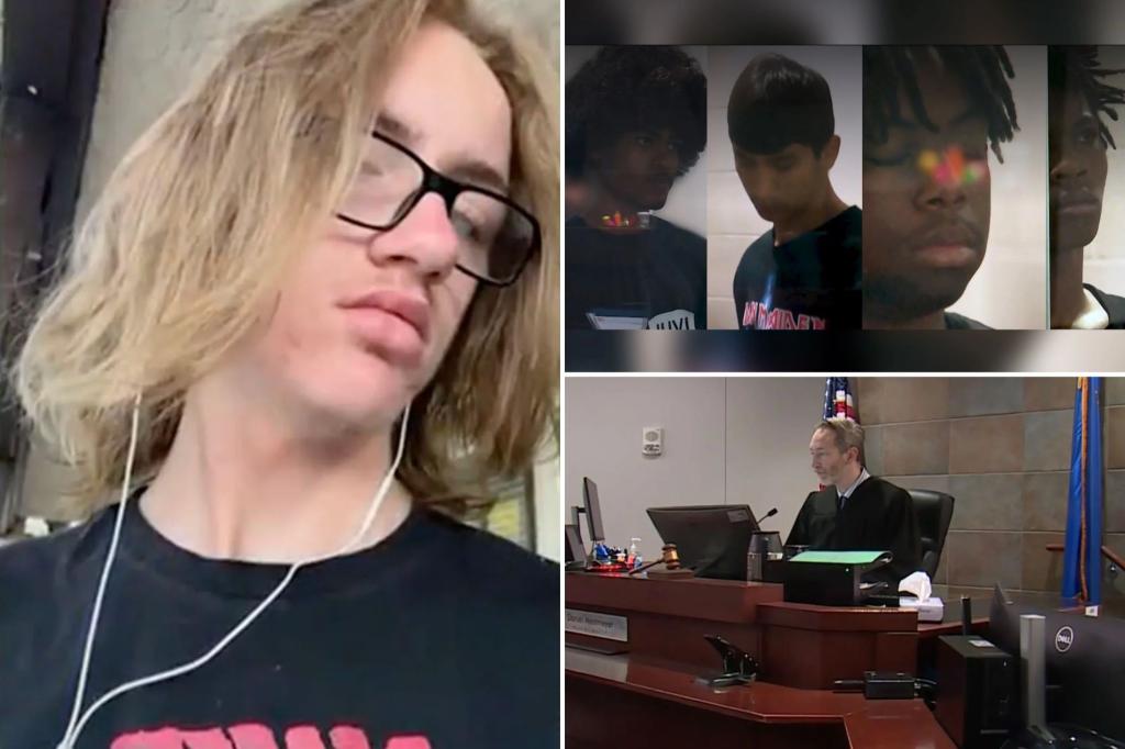 4 teens appear in adult court, face murder charges for deadly beating of Las Vegas classmate