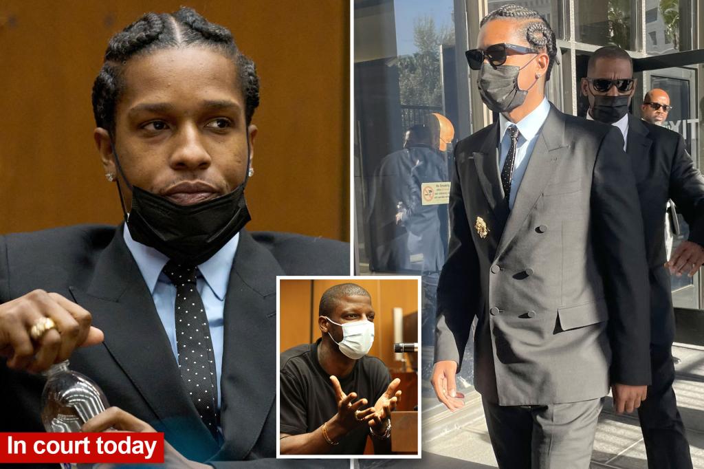 A$AP Rocky to go to trial for allegedly shooting at ex-pal, while new video emerges