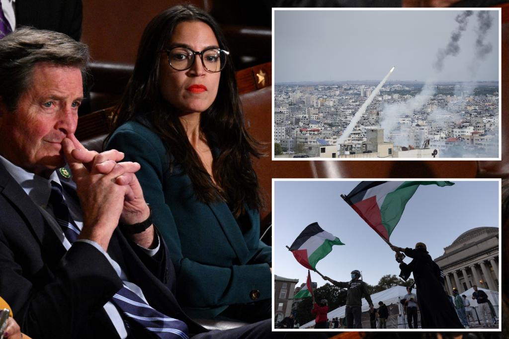 AOC takes multiple votes against Israel and antisemitism issues