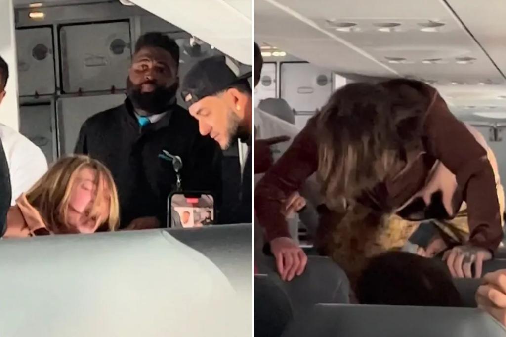 Airline passenger freaks out on Frontier flight: ‘She’s possessed! She needs help!’