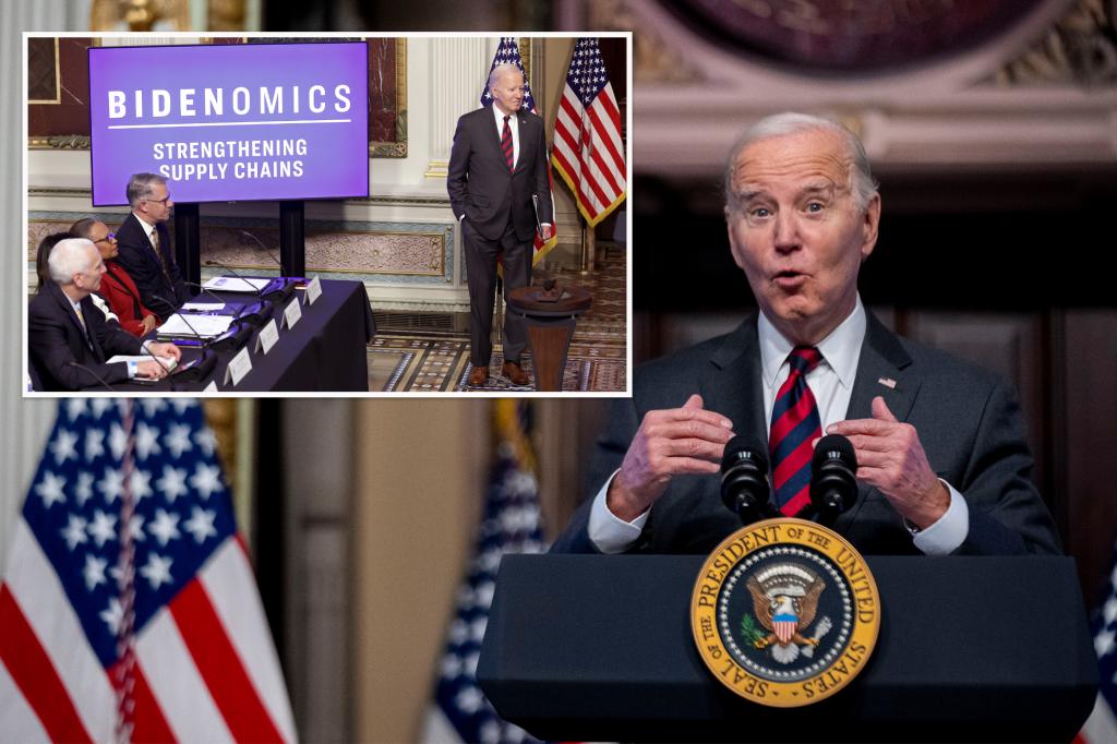 Biden admits prices ‘too high’ but blames sellers for 18% inflation