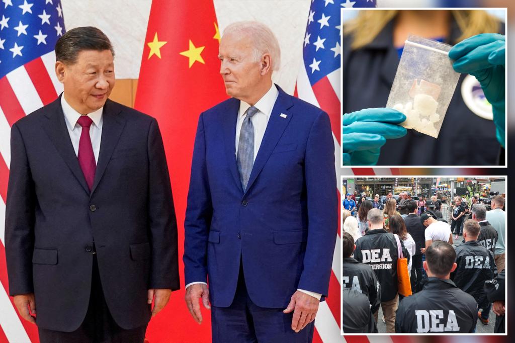 Biden expected to announce deal with China’s Xi Jinping to help slow flood of fentanyl into US